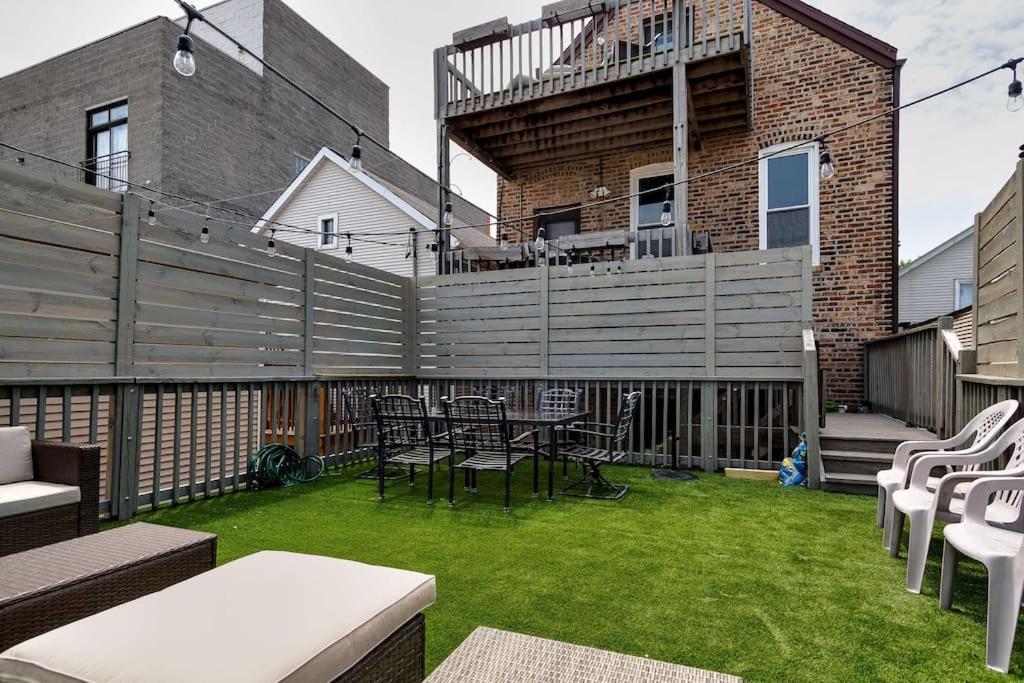 Central Chicago Suite2 Access To Patio ภายนอก รูปภาพ